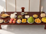 한 상 전체